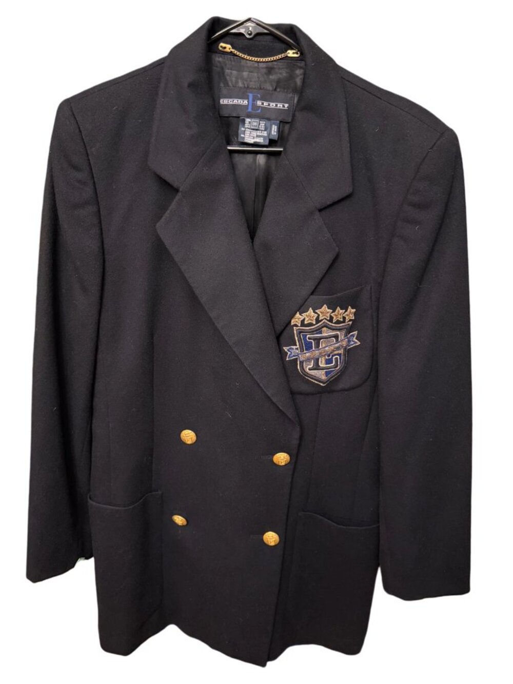Escada Sport Wool Cashmere Blazer Coat EU 36 Womens Read Description